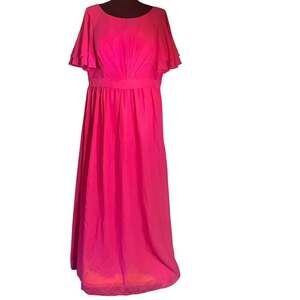 Formal Dress Womens Size 18W Maxi Dress MSRP $124-$180 NWT Padded Hidden Zip